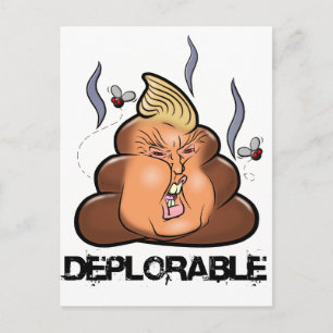 Postal Divertido Donald Trump - icono de la Emoji de Trum