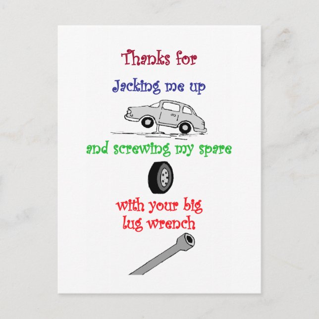 Postal Divertido Gay (Anverso)