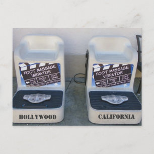 Postal ¡Divertido Hollywood Postcard!