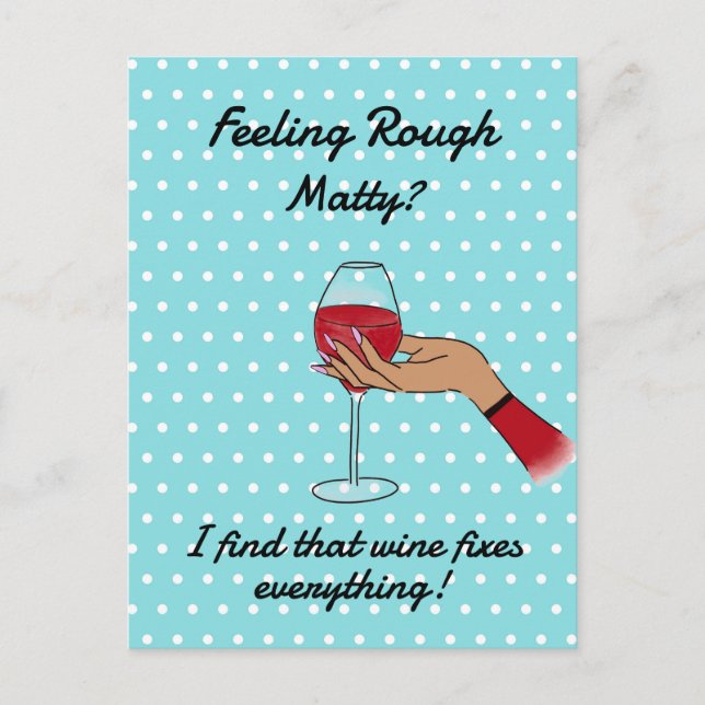 Postal Divertido para recuperarse (Anverso)