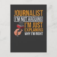 Divertido periodista Job Sarcasm News Author Repor