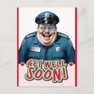 Postal divertido que te mejores pronto oficial