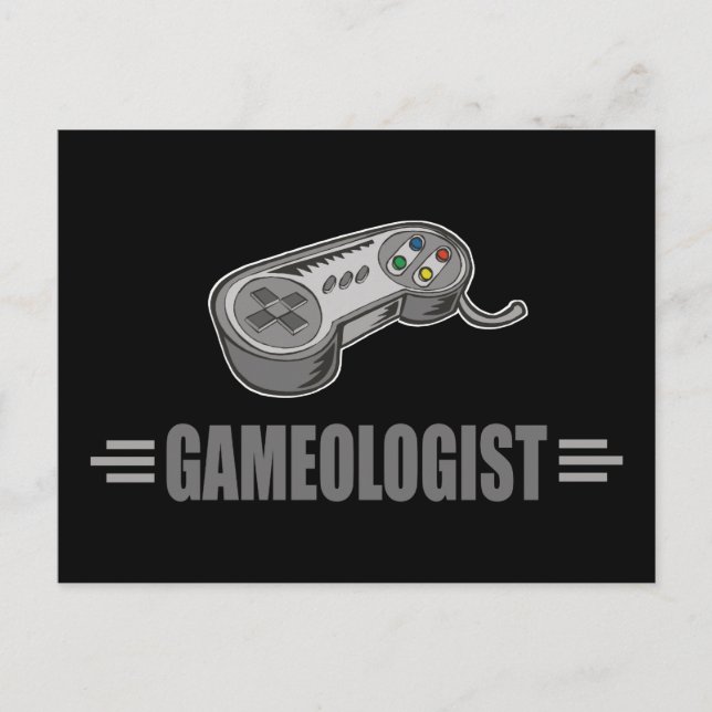 Postal Divertido videojuego (Anverso)