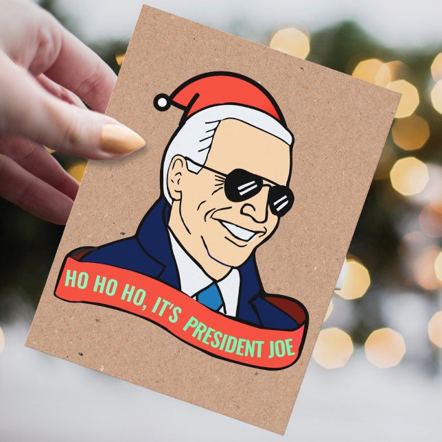 Postal Divertidos como son los Navidades del presidente J (Subido por el creador)