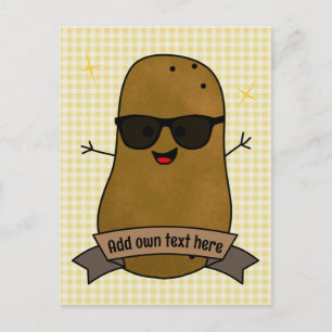 Postal Diviértete Feliz Papa Frito Personalizado 