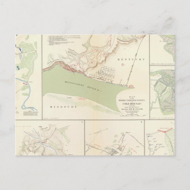 Postal División de Jóvenes Columbus, Ky (Anverso)