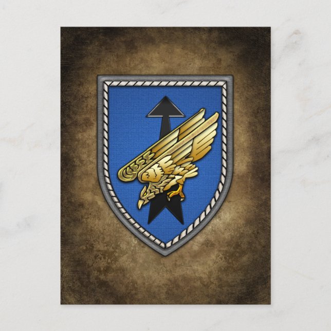 Postal División Spezielle Operationen (Anverso)