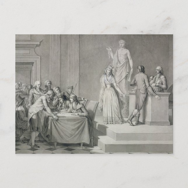 Postal Divorcio republicano (Anverso)