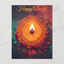 Postal Diwali personalizada