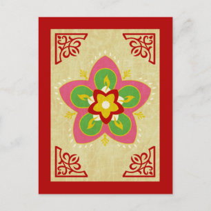 Postal diwali rangoli