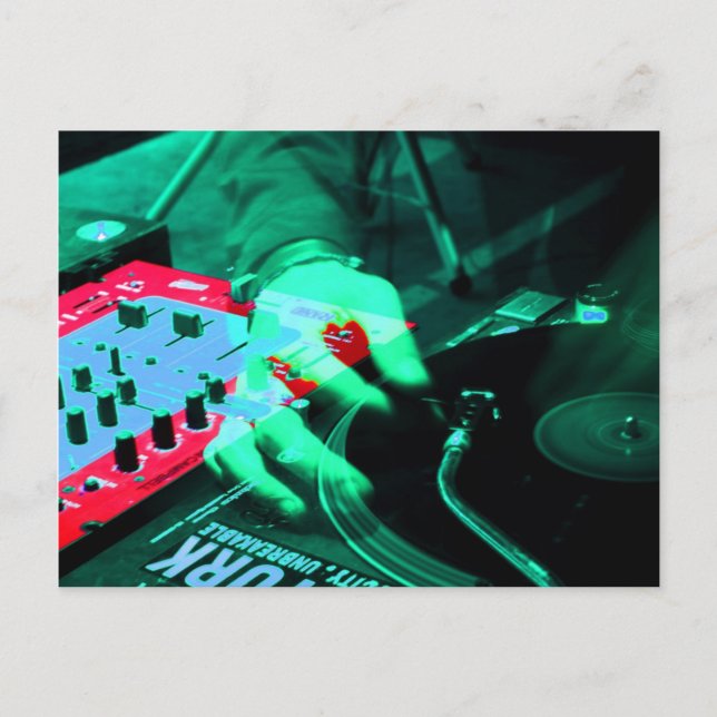 POSTAL DJ 4 (Anverso)