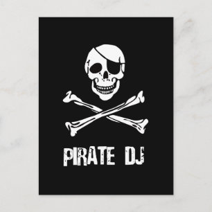 Postal DJ pirata