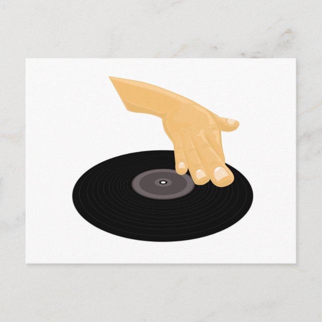 Postal Dj Scratch (Anverso)