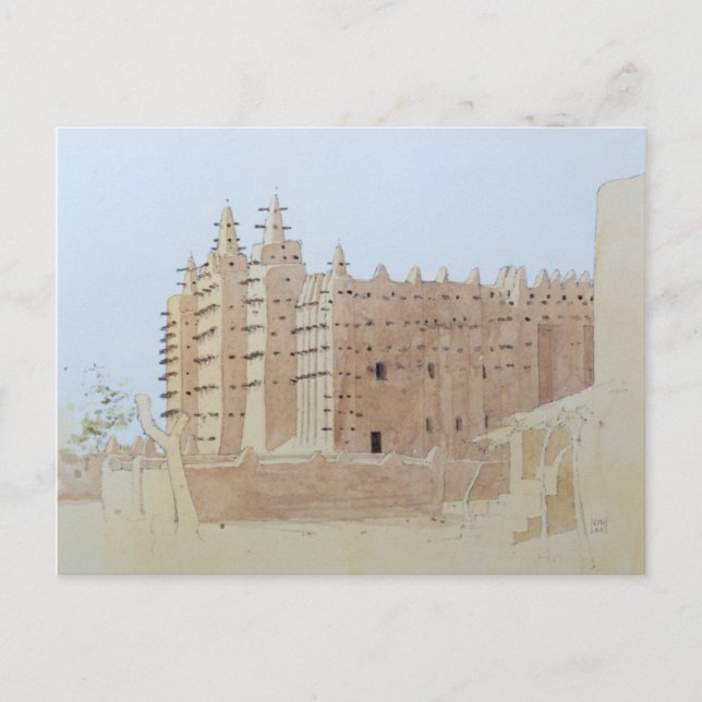 Postal Djenne 2 (Anverso)