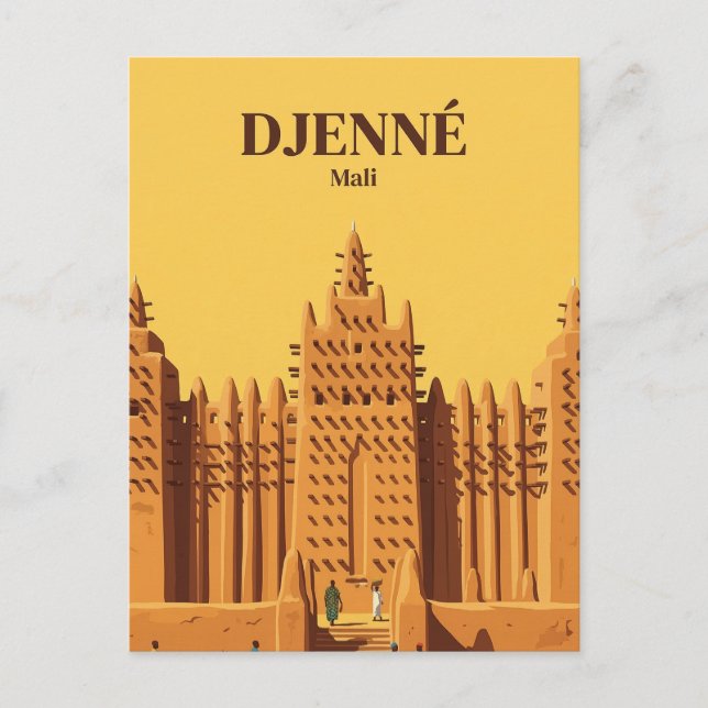 Postal Djenné, Djenné, Mopti (Anverso)