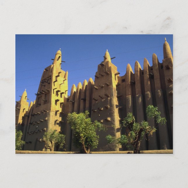 Postal Djenne, Mali (Anverso)