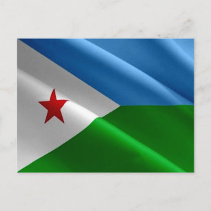 Postal Djibouti - Bandera -