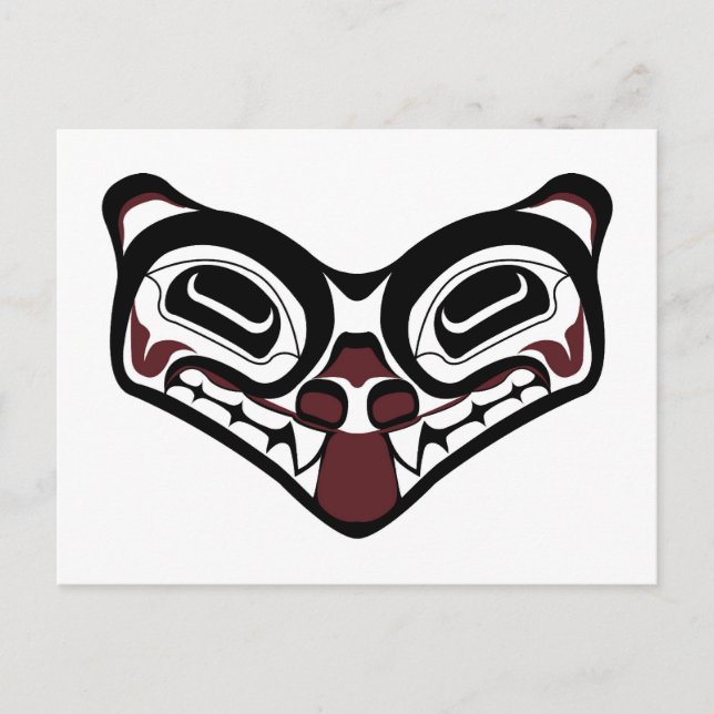 Postal DNW Wolf Post Card (Anverso)