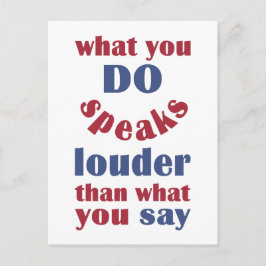 Postal Do vs. Say postcard