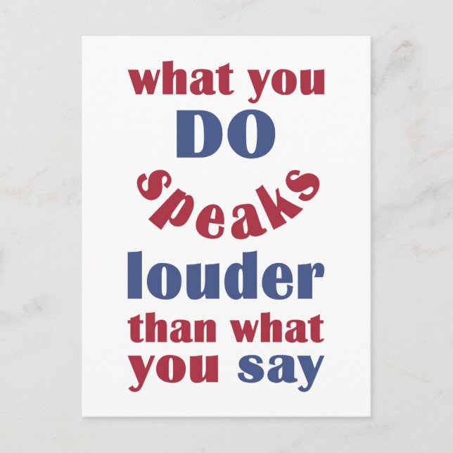 Postal Do vs. Say postcard (Anverso)