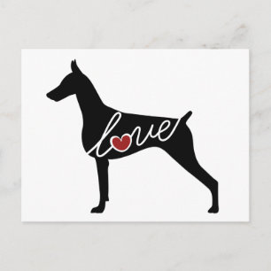 Postal Doberman Love