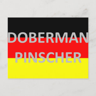 Postal doberman pinscher name en germany-flag.png