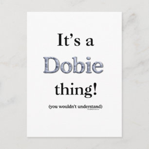 Postal Dobie Thing