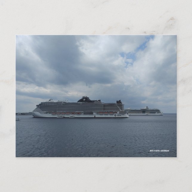 Postal Doble antaño en el paraíso (Anverso)