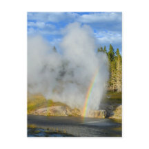 Doble arco iris en el río Geyser, Yellowstone