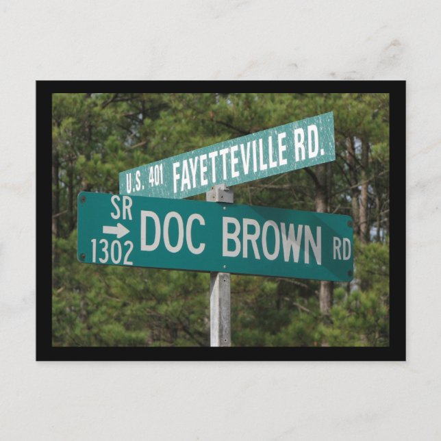 Postal Doc Brown Rd (Anverso)