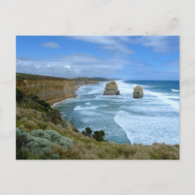 Postal Doce apóstoles Australia (Anverso)