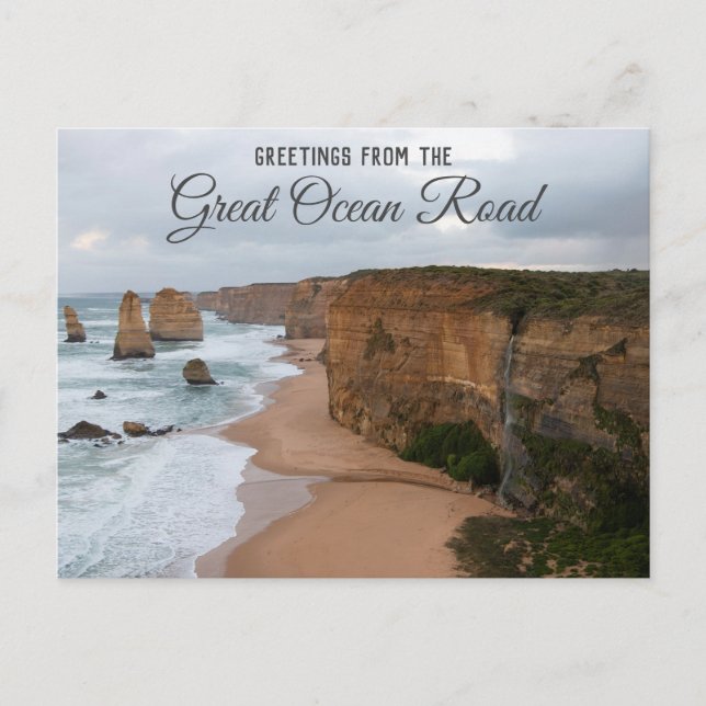 Postal Doce Apóstoles Great Ocean Road Australia (Anverso)