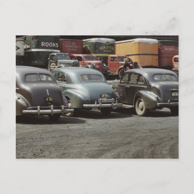 Postal Dock de carga de vintage (Anverso)