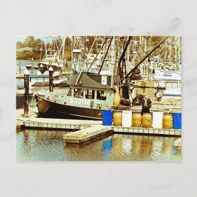 Postal Dock De La Bahía (Anverso)