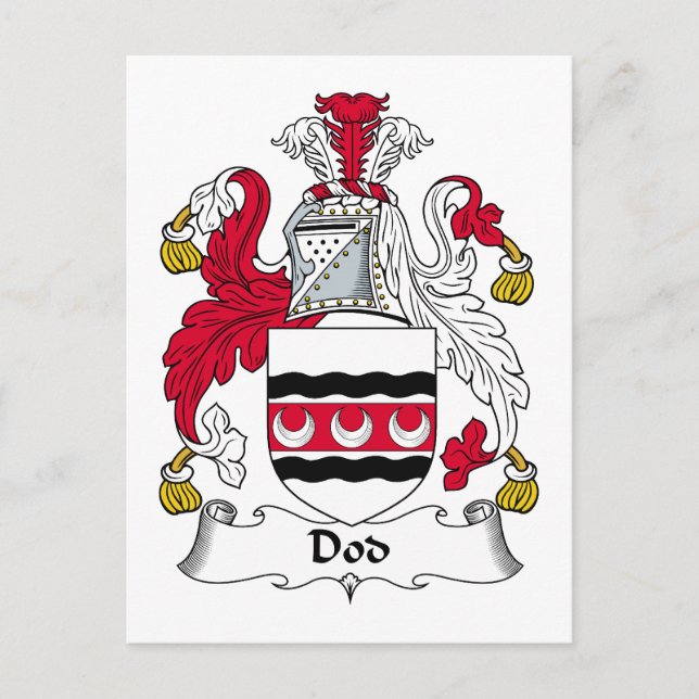 Postal Dod Family Crest (Anverso)