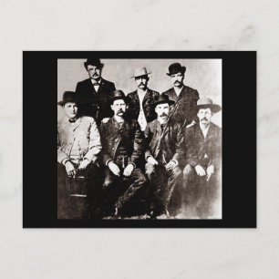 Postal Dodge City "Comisión de la Paz" circa 1883