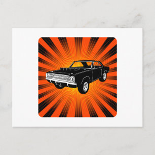 Postal Dodge Hurst Hemi Dart 1968