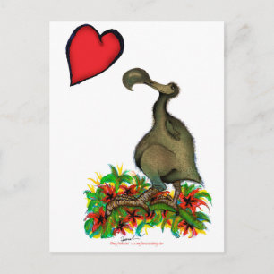 Postal dodo de amor de tony fernandes