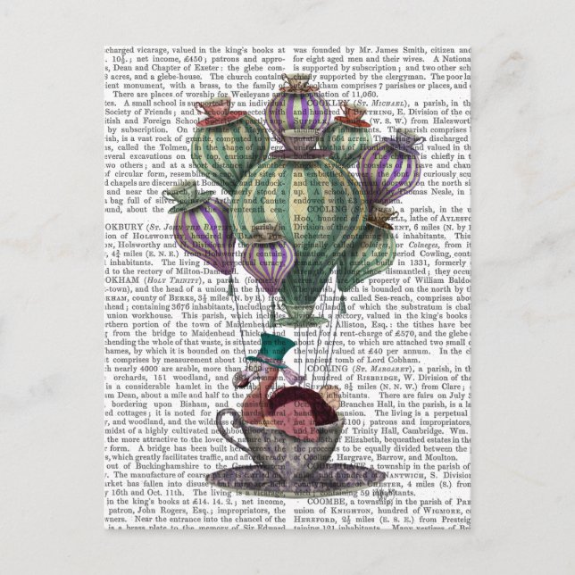 Postal Dodo en el tacup (Anverso)