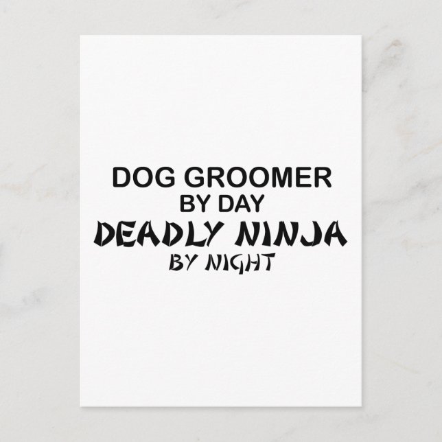 Postal Dog Groomer Moradly Ninja (Anverso)