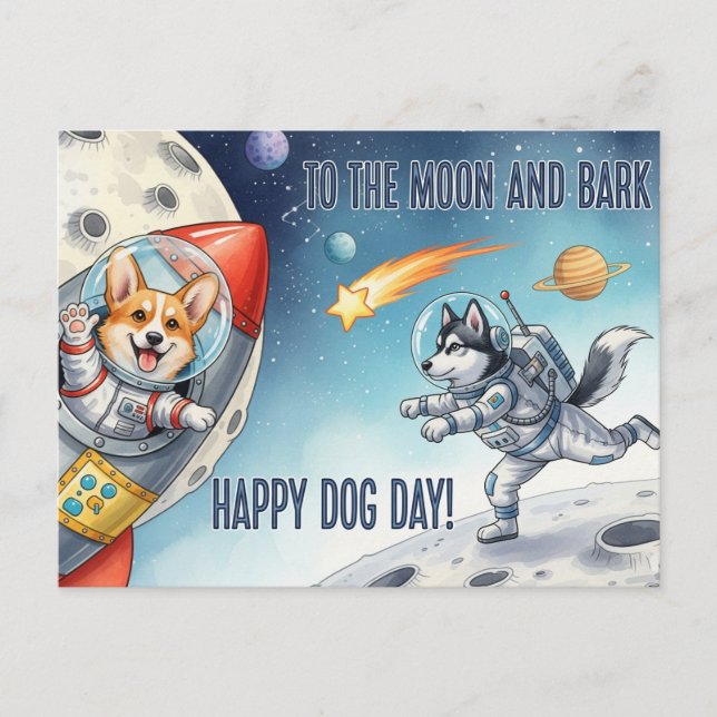 Postal Dog Lover Golden Retriever (Anverso)