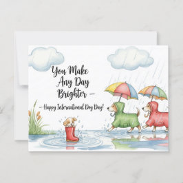 Postal Dog Lover Golden Retriever