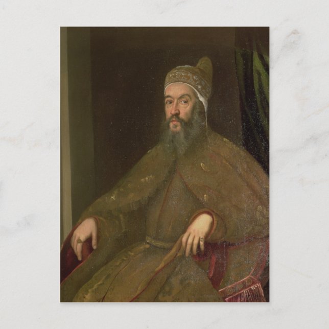 Postal Doge Alvise Mocenigo (Anverso)