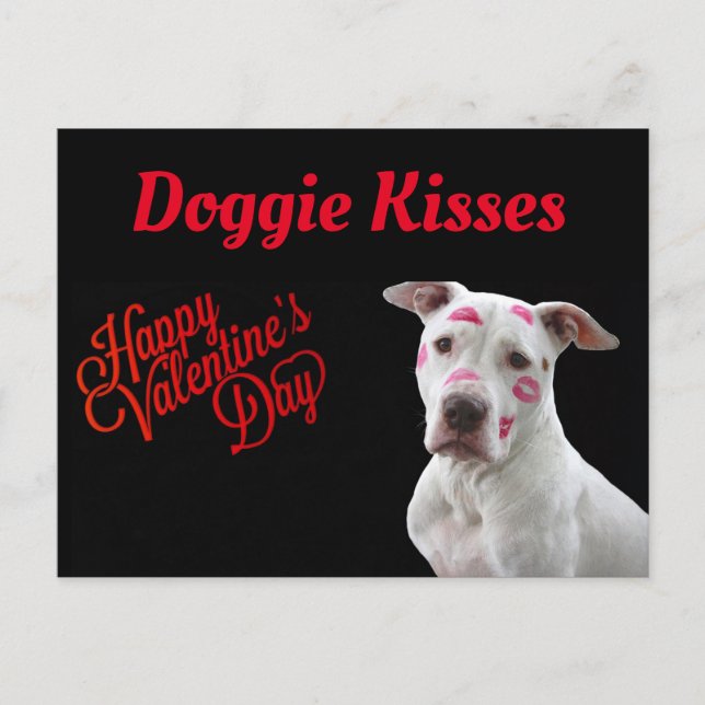Postal Doggie Kisses (Anverso)