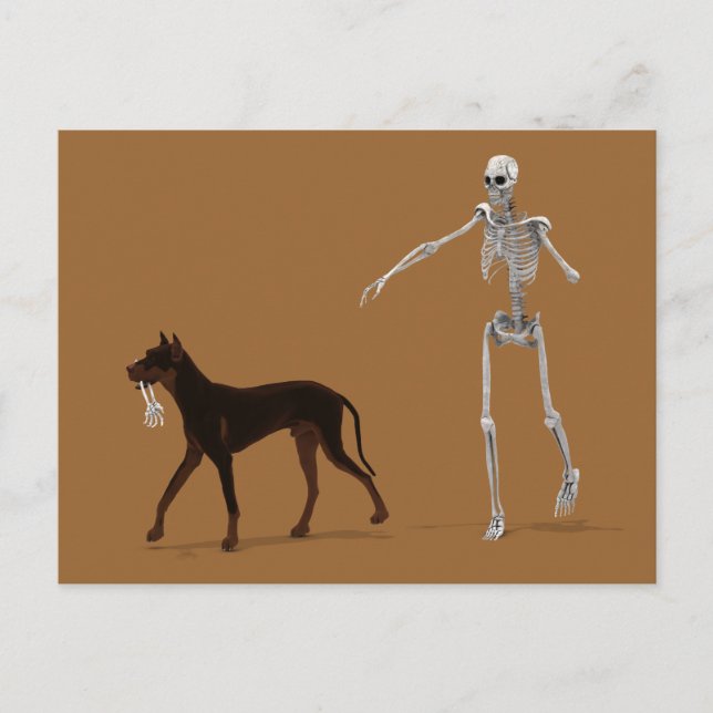 Postal Doggie malo (Anverso)