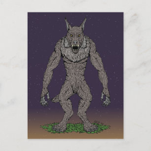 Postal Dogman Cryptid o Werewolf