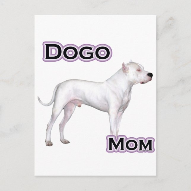 Postal Dogo Mom 4 (Anverso)