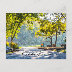 Postal Dogwood Pasea Painterly Pensando En Ti