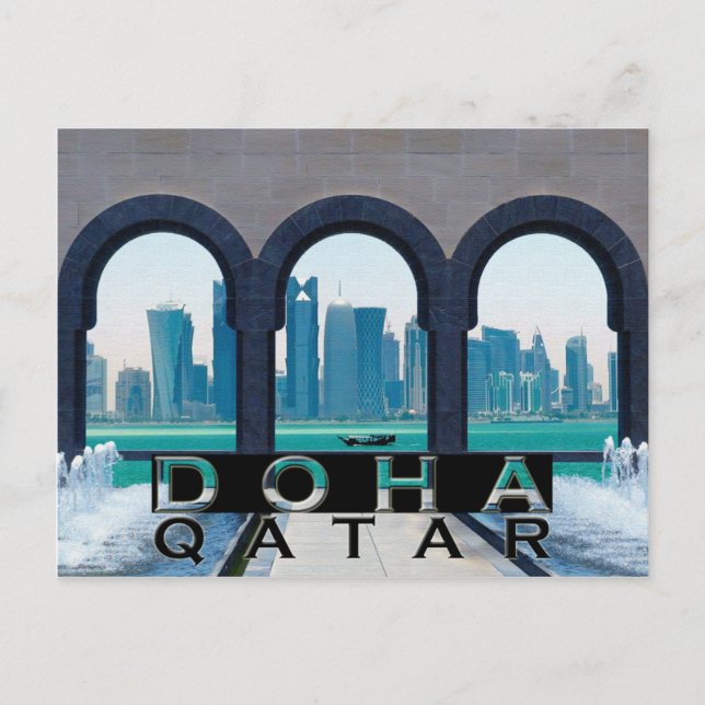 Postal Doha (Anverso)