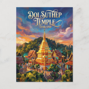 Postal Doi Suthep Tailandia
